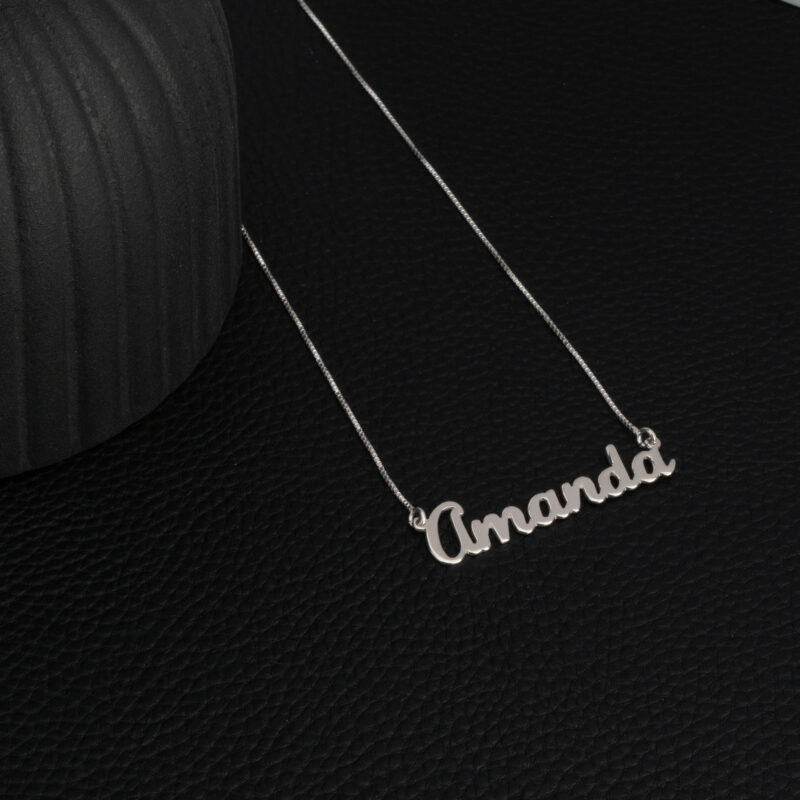 Custom Cursive Name Necklace - Image 3