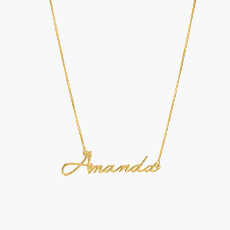 Dainty Custom Name Necklace